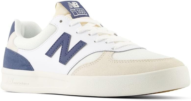 image:imageNew Balance mens Ct300 V3 SneakerWhiteSea SaltVintage Indigo