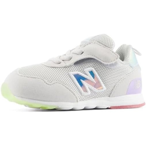 image:imageNew Balance BabyBoys 515 Newb Hook amp Loop Casual ShoesGrey MatterLilac Glo