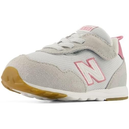 image:imageNew Balance BabyBoys 515 Newb Hook amp Loop Casual ShoesQuartz GreyPink Eraser