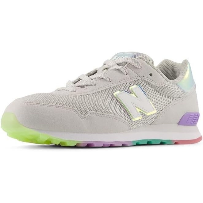 image:imageNew Balance Kids 515 Big Kid Casual ShoesGrey MatterLilac Glo