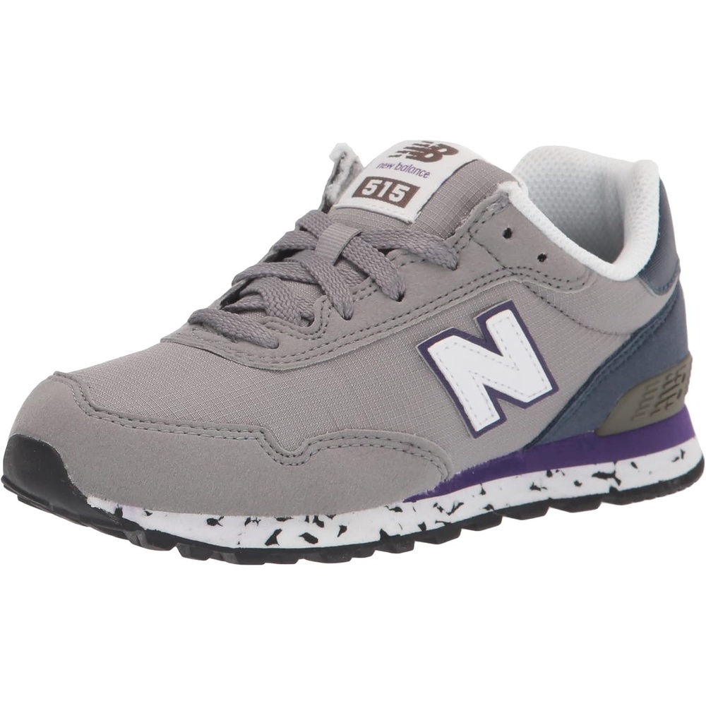 image:imageNew Balance Kids 515 V1 Hook and Loop SneakerMarbleheadBlack Plum