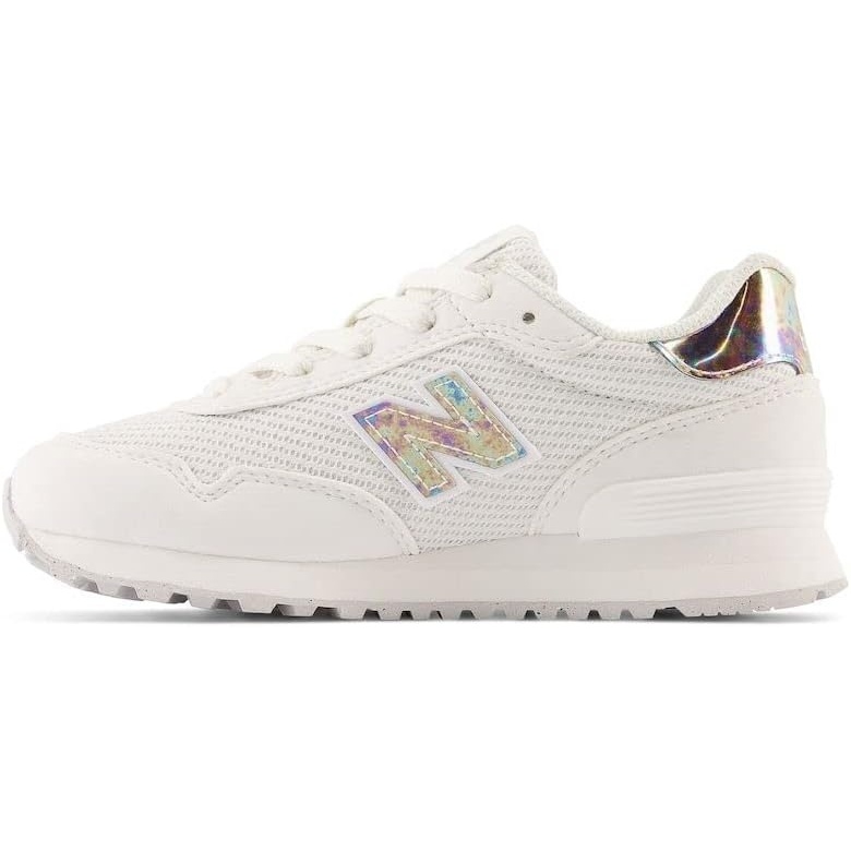 image:imageNew Balance Kids 515 V1 Hook and Loop SneakerReflectionGrey MatterWhite