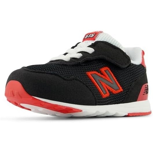 image:imageNew Balance Kids 515 V1 Laceup SneakerBlackTrue Red