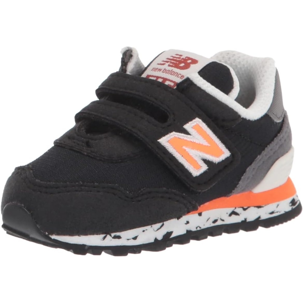 image:imageNew Balance Kids 515 V1 Laceup SneakerBlackVibrant Orange