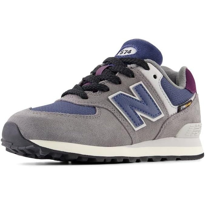 image:imageNew Balance Kids 574 V1 Classic LaceUp Sneaker Big KidCastlerockNb Navy