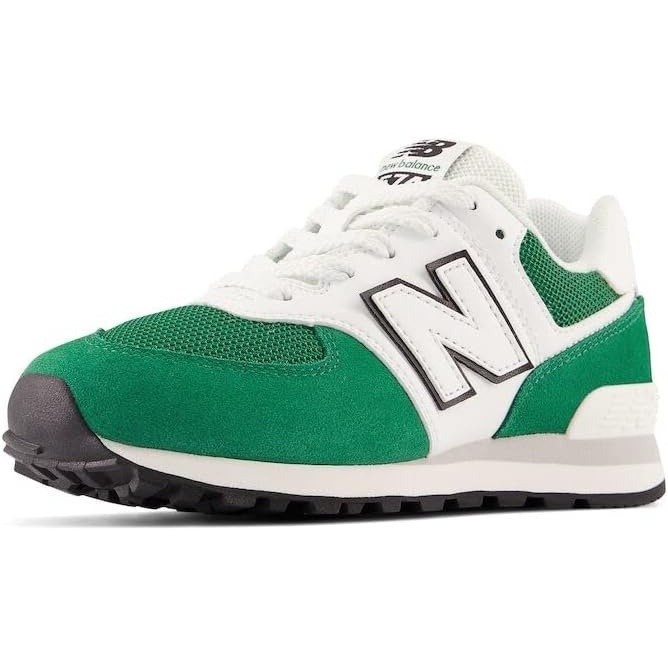 image:imageNew Balance Kids 574 V1 Classic LaceUp Sneaker Big KidClassic PineWhiteBlack