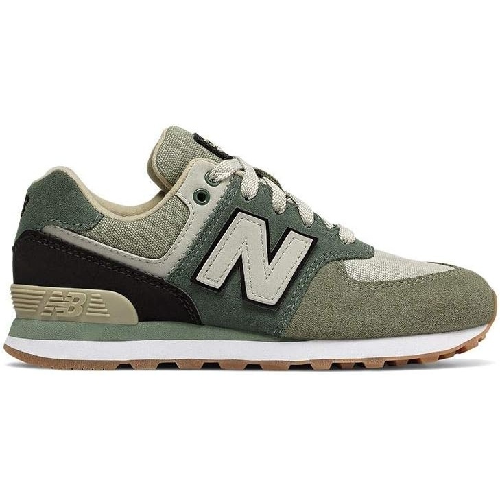 image:imageNew Balance Kids 574 V1 Classic LaceUp Sneaker Big KidFaded RosinBlack
