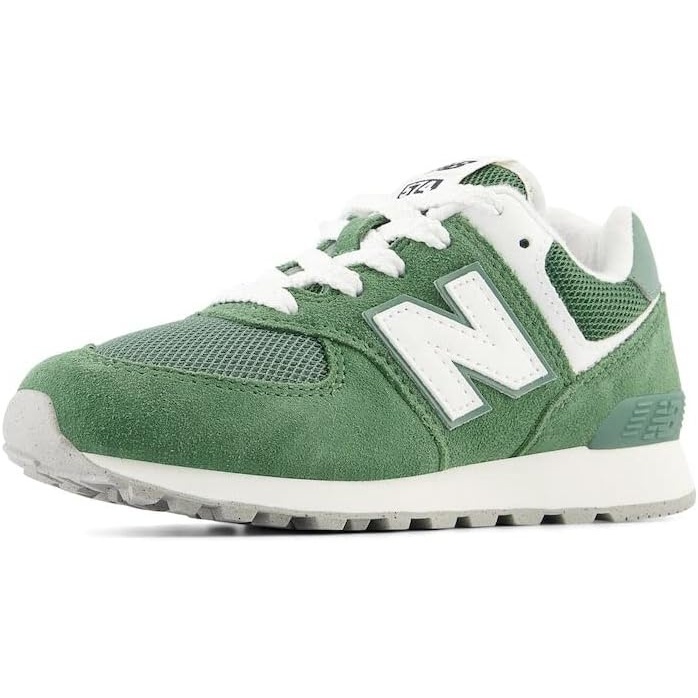 image:imageNew Balance Kids 574 V1 Classic LaceUp Sneaker Big KidNoriWhite