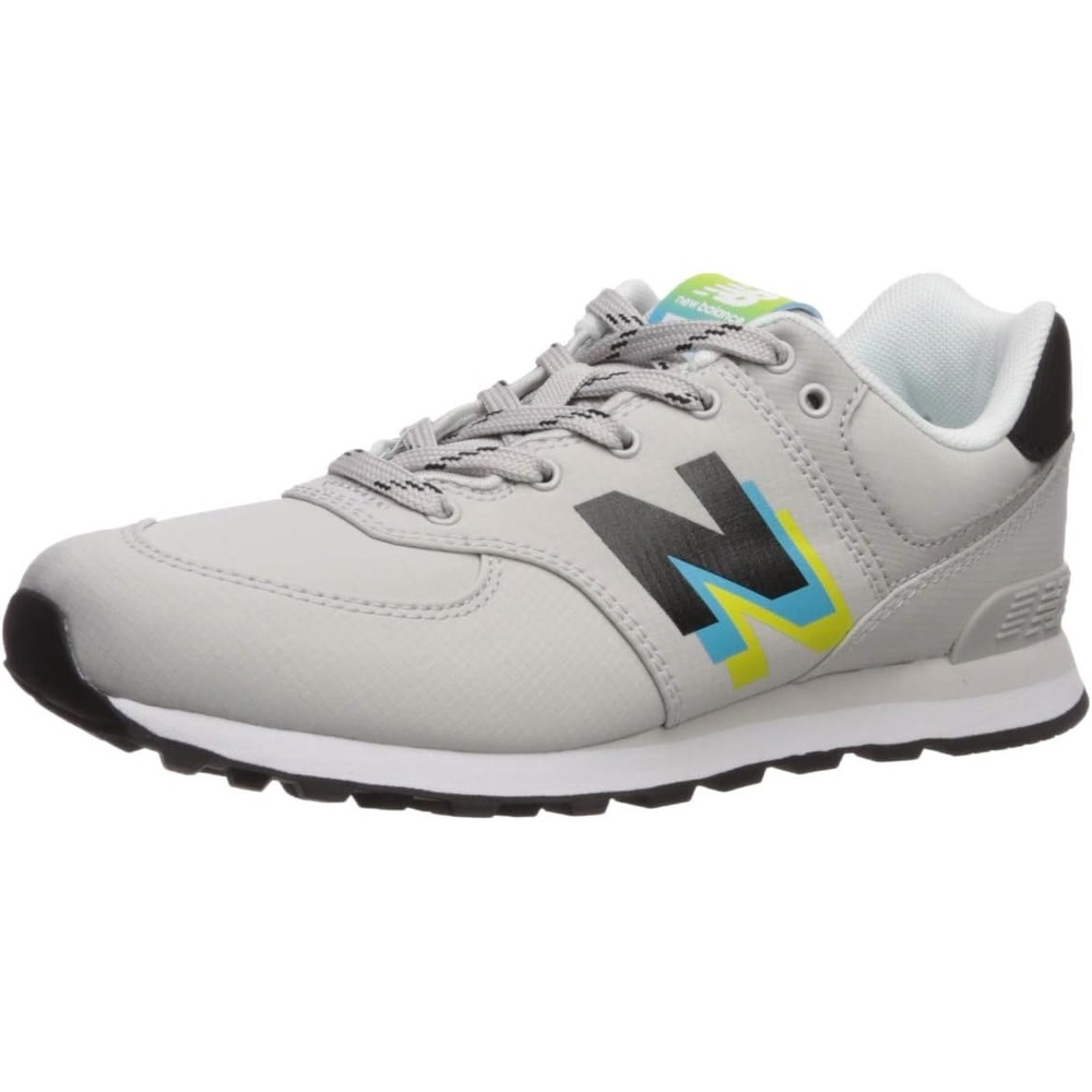 image:imageNew Balance Kids 574 V1 Classic LaceUp Sneaker Big KidSummer FogBayside