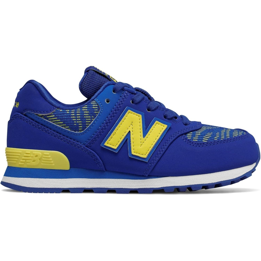 image:imageNew Balance Kids 574 V1 Classic LaceUp Sneaker Big KidTeam RoyalLaser Blue