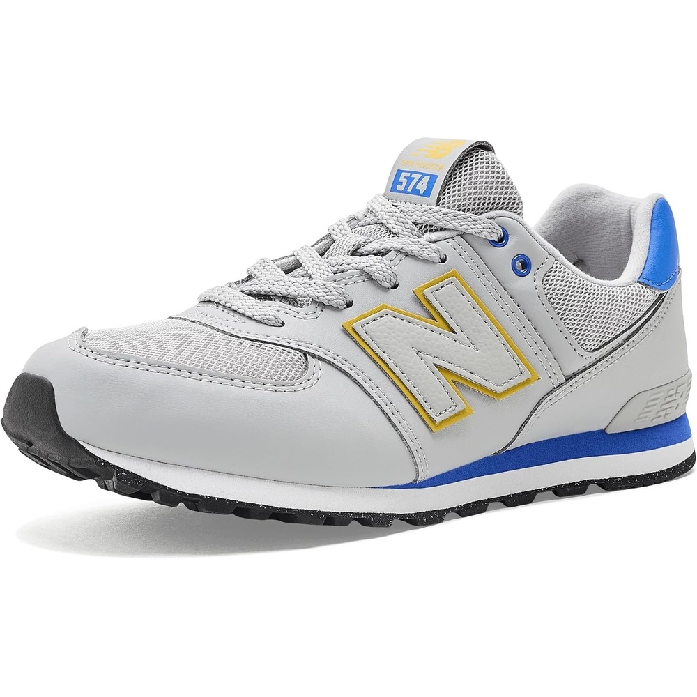 image:imageNew Balance Kids 574 V1 LaceUp Sneakers Casual ShoesRaincloudBlue Bird