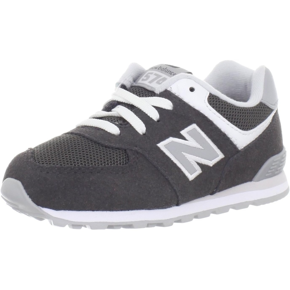 image:imageNew Balance Kids 574 V1 LaceUp Sneakers Casual ShoesRaven