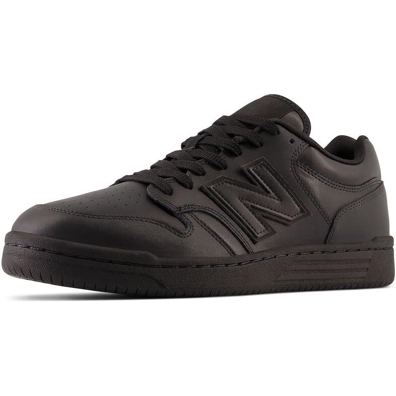 image:imageNew Balance Mens 480 V1 SneakersBlackBlackBlack