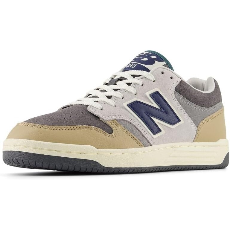 image:imageNew Balance Mens 480 V1 SneakersCastlerockBrown