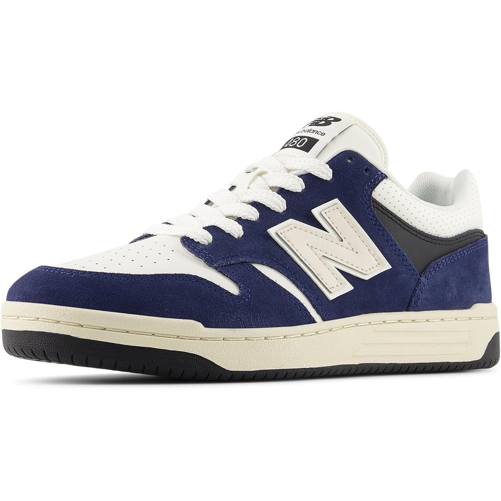 image:imageNew Balance Mens 480 V1 SneakersNb NavySea Salt