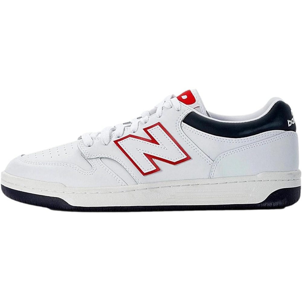 image:imageNew Balance Mens 480 V1 SneakersWhite Navy
