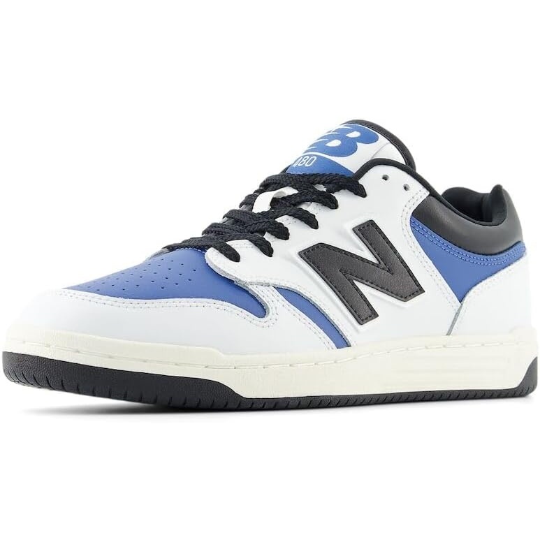 image:imageNew Balance Mens 480 V1 SneakersWhiteBlue AgateBlack