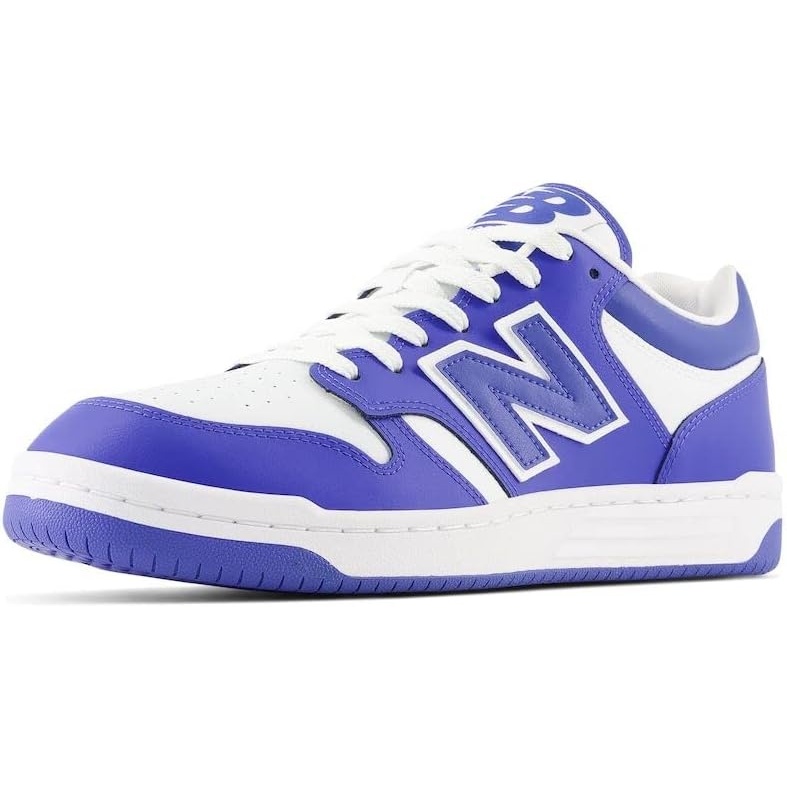 image:imageNew Balance Mens 480 V1 SneakersWhiteMarine Blue
