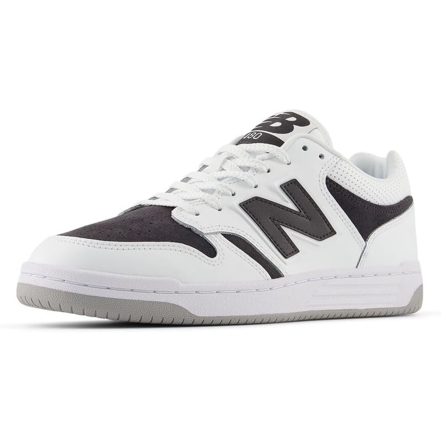 image:imageNew Balance Mens 480 V1 SneakersWhiteWhite