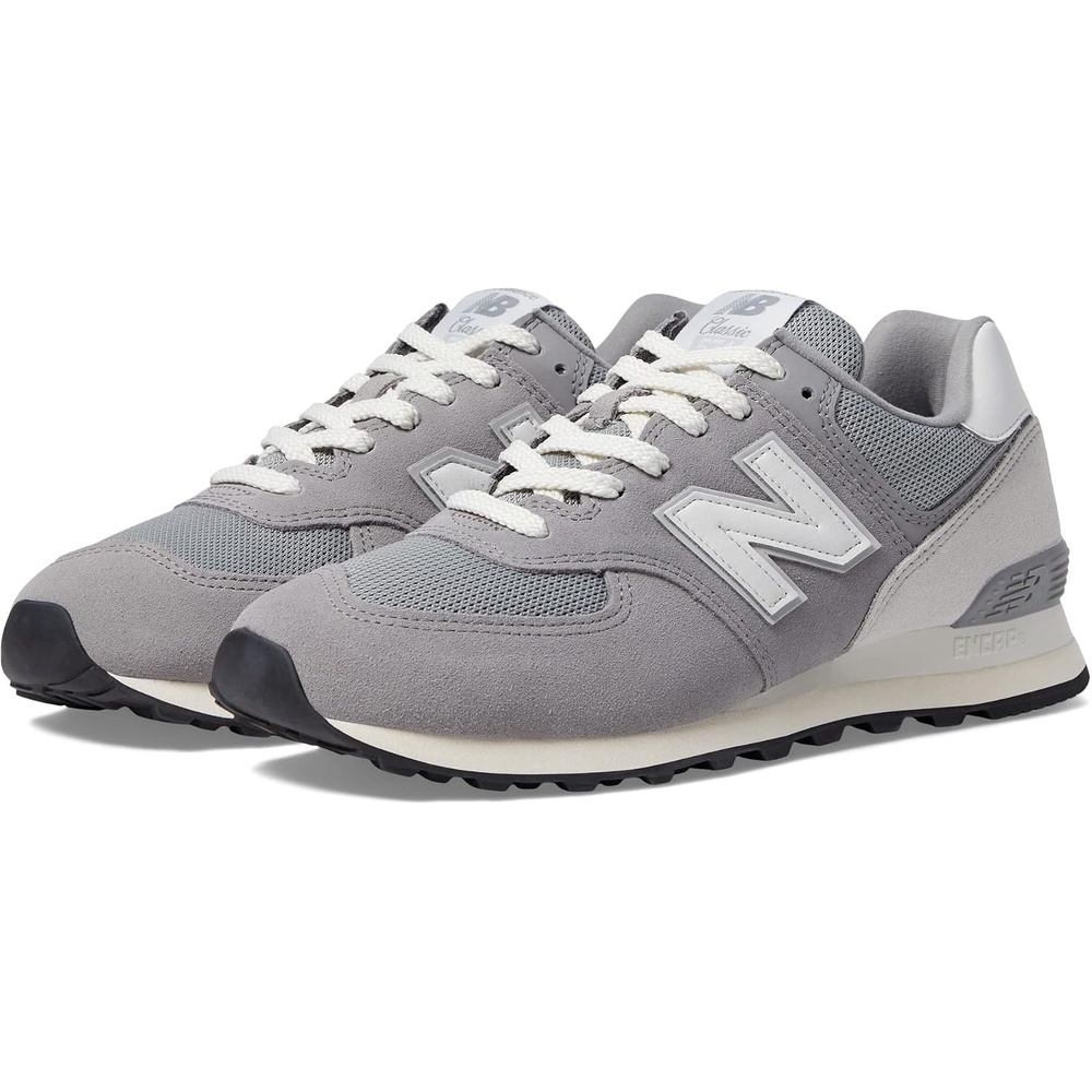 image:imageNew Balance Mens 574 Vulc SneakersGreyWhite