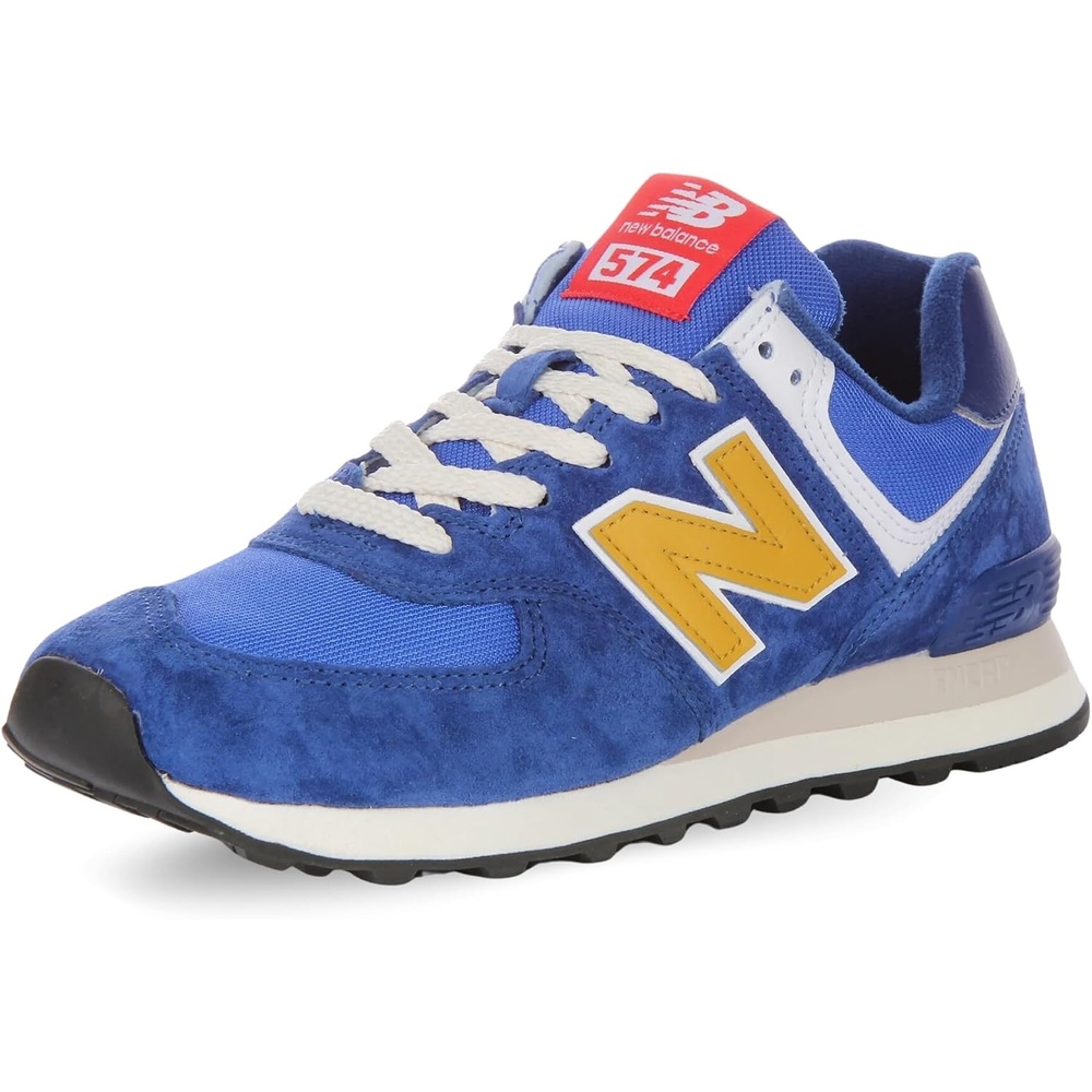 image:imageNew Balance Mens 574 Vulc SneakersNavyGold
