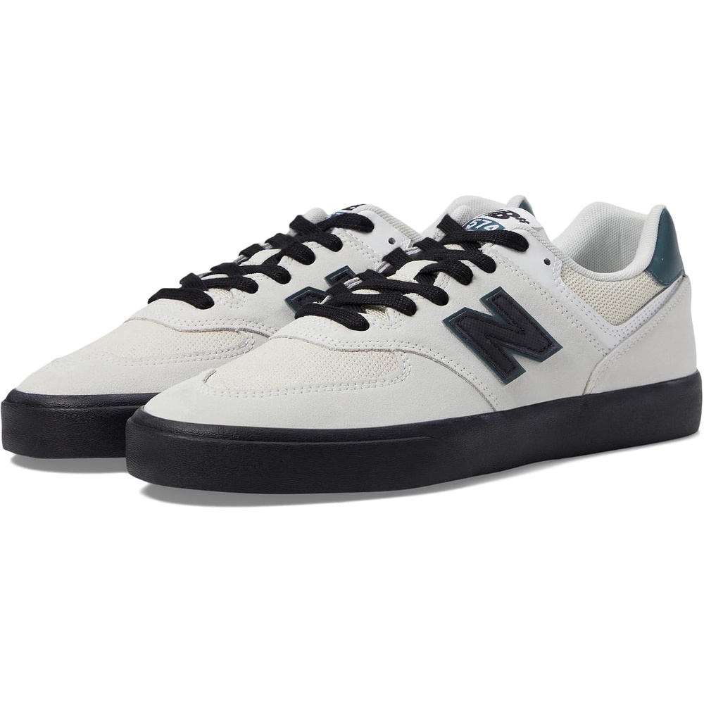 image:imageNew Balance Mens 574 Vulc SneakersSea SaltSpruce