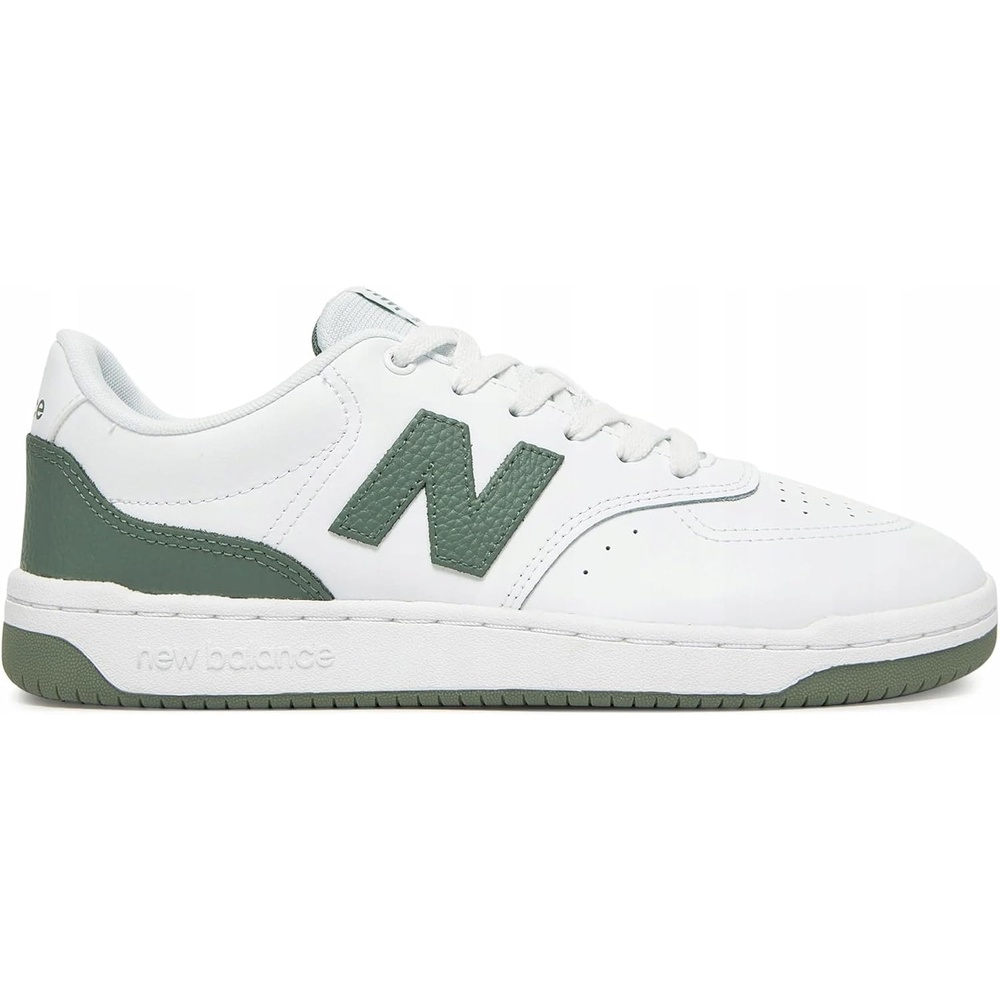 image:imageNew Balance Mens 80 Sneaker Casual ShoesWhiteDark Juniper