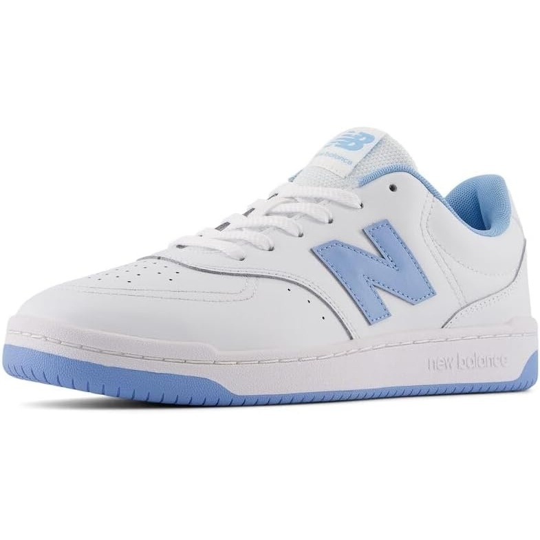 image:imageNew Balance Mens 80 Sneaker Casual ShoesWhiteLight Blue