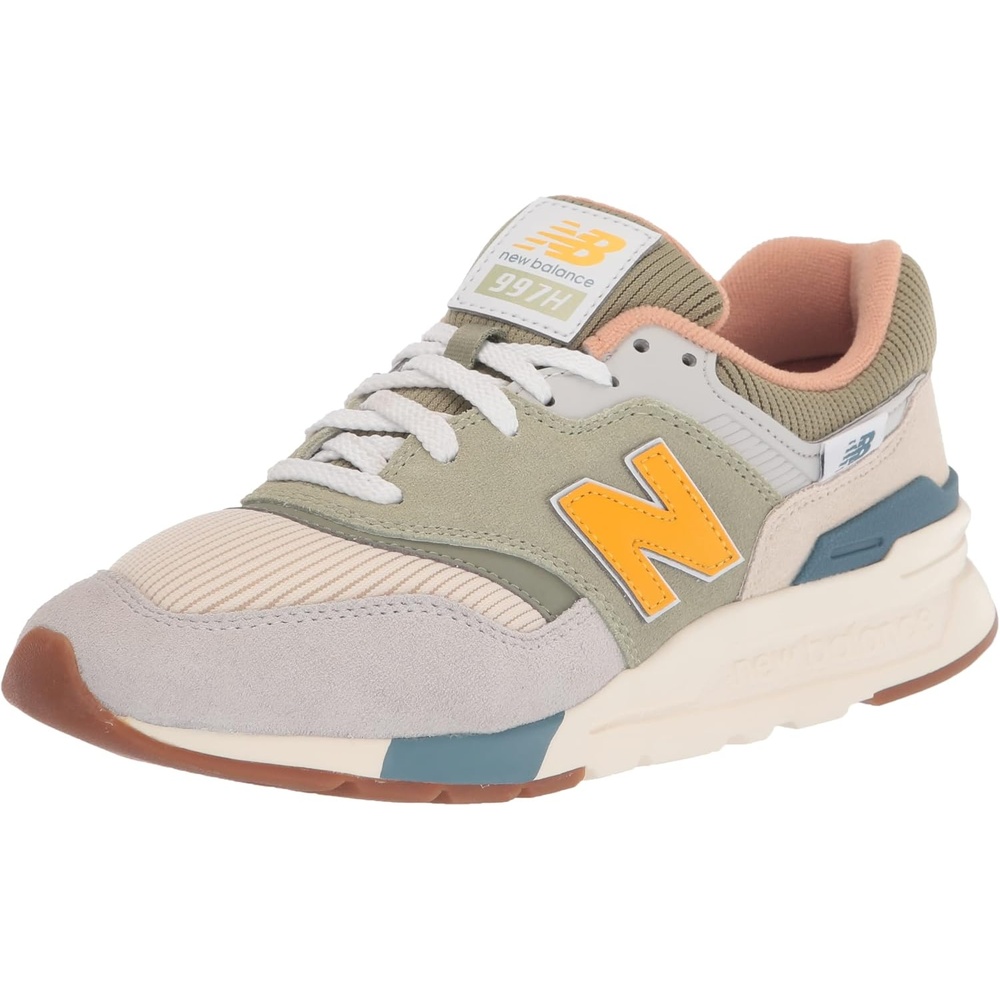 image:imageNew Balance Mens 997H V1 Classic SneakerOlive LeafSunflower