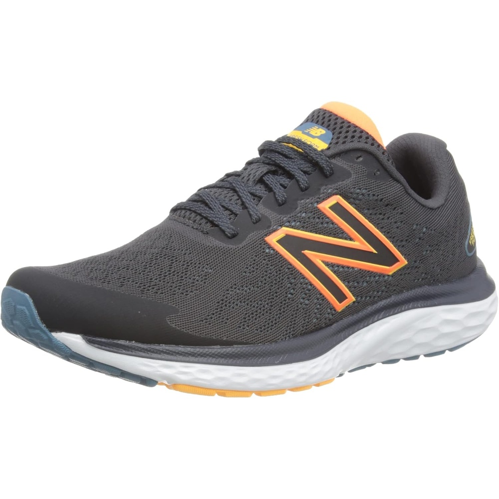 image:imageNew Balance Mens Fresh Foam 680 V7 Running Shoe Casual ShoesBlackVibrant OrangeVibrant Apricot