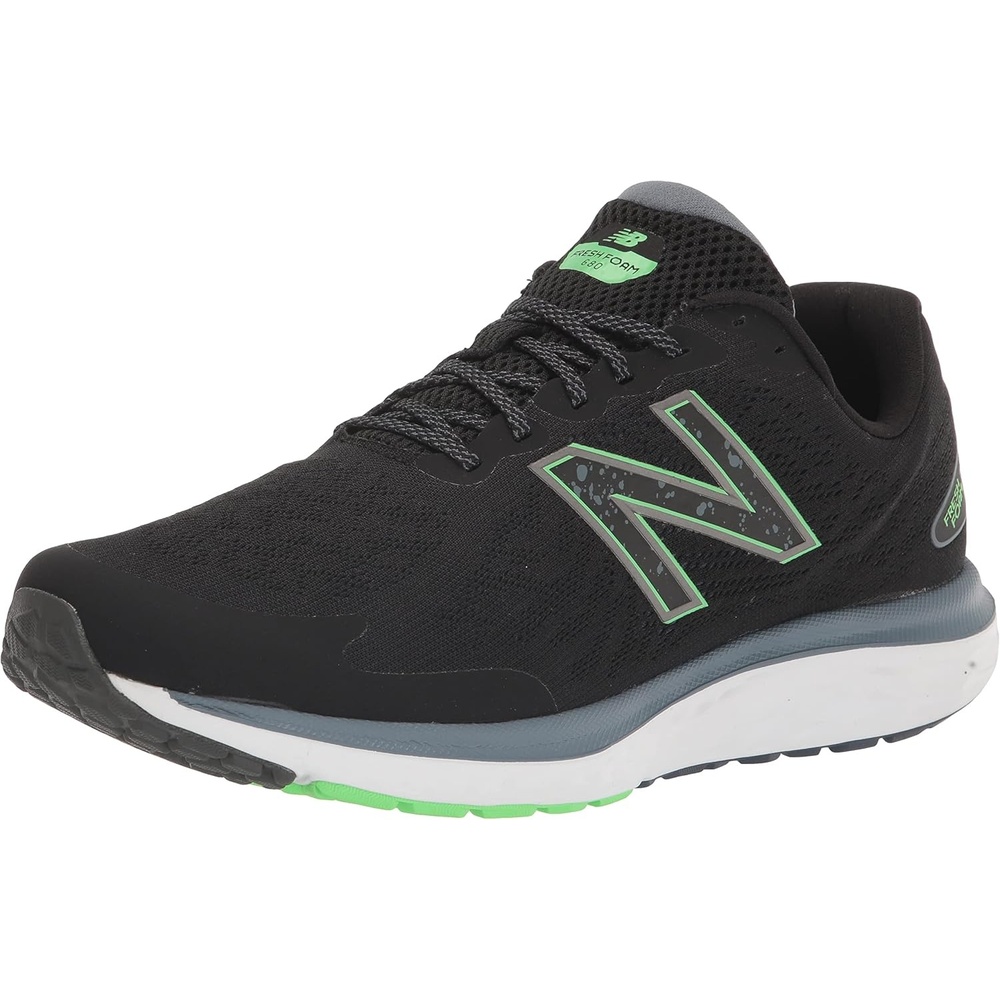 image:imageNew Balance Mens Fresh Foam 680 V7 Running Shoe Casual ShoesBlackVibrant Spring