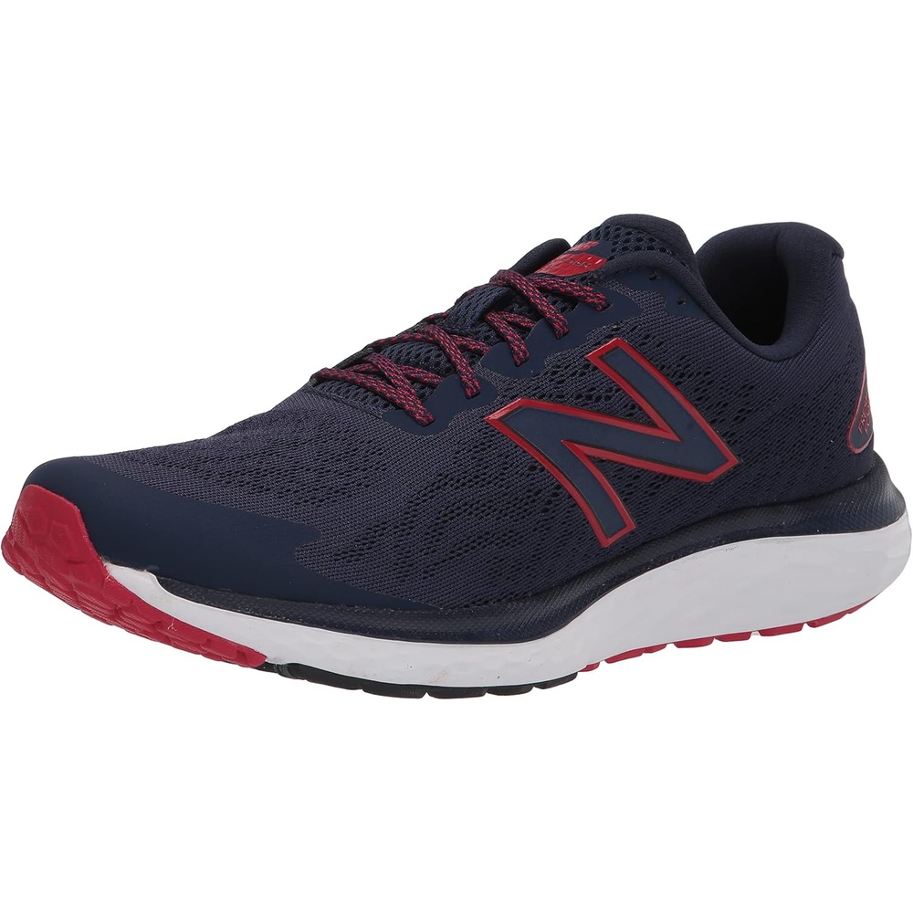 image:imageNew Balance Mens Fresh Foam 680 V7 Running Shoe Casual ShoesNavyTeam Red