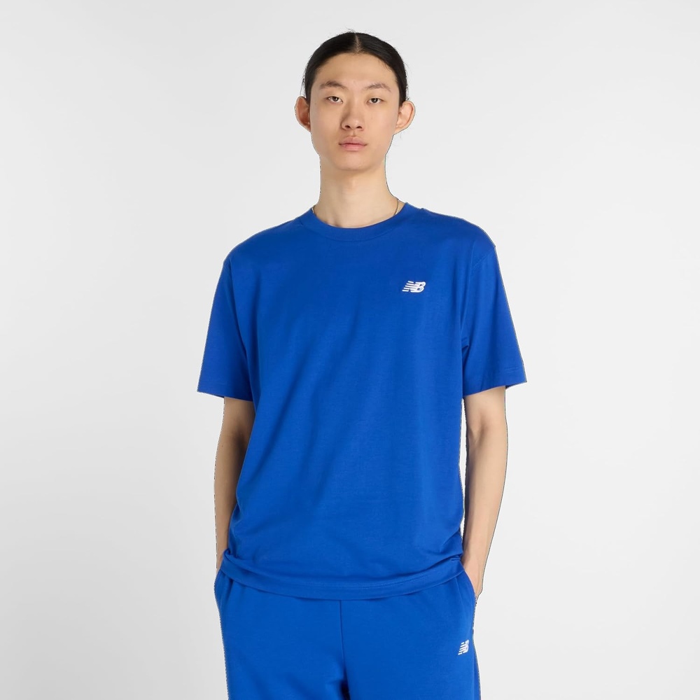 image:imageNew Balance Mens Sport Essentials Cotton TShirtBlue Gemstone