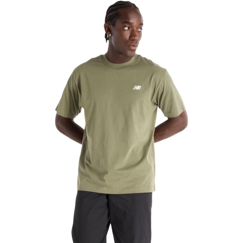 image:imageNew Balance Mens Sport Essentials Cotton TShirtDark Olivine