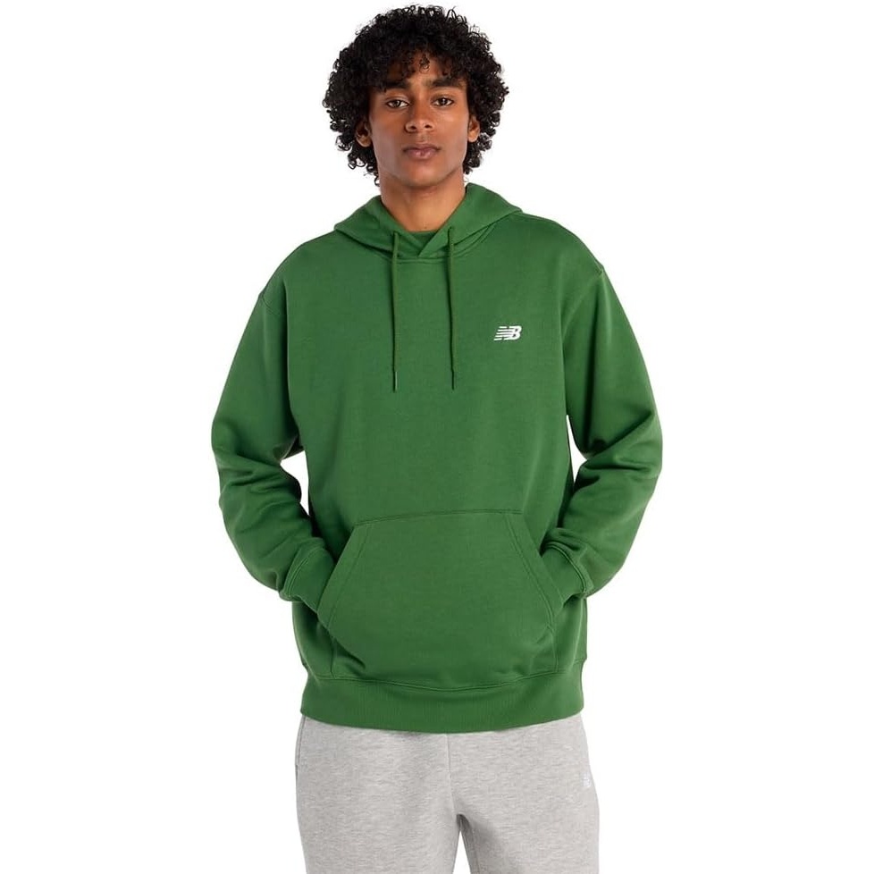 image:imageNew Balance Mens Sport Essentials Fleece HoodieDark Alpine Green