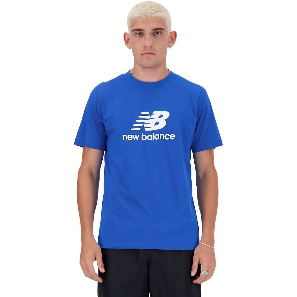 image:imageNew Balance Mens Sport Essentials Logo TShirtBlue Oasis