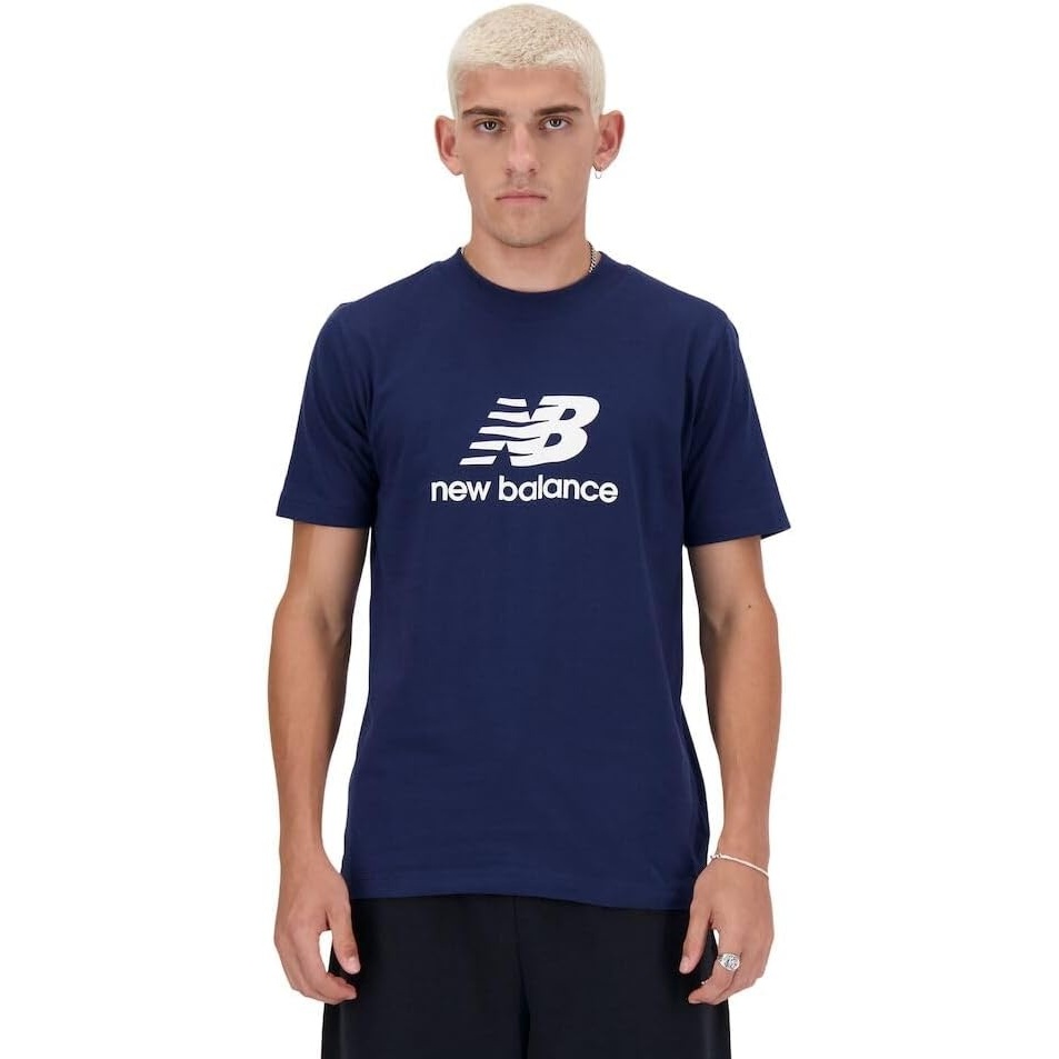 image:imageNew Balance Mens Sport Essentials Logo TShirtNb Navy