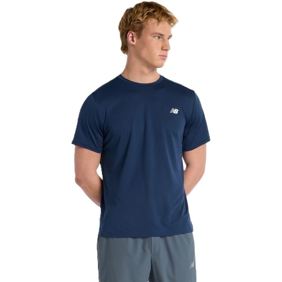 image:imageNew Balance Mens Sport Short Sleeve TShirtNb Navy