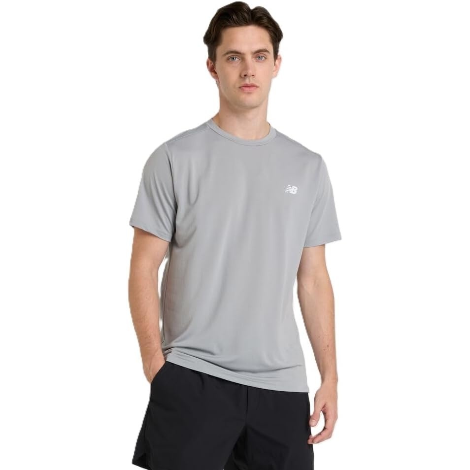 image:imageNew Balance Mens Sport Short Sleeve TShirtSlate Grey