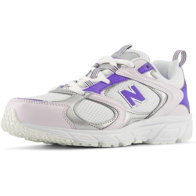 image:imageNew Balance UnisexAdult 408 Sneaker  Casual ShoesWhiteTaroElectric Indigo