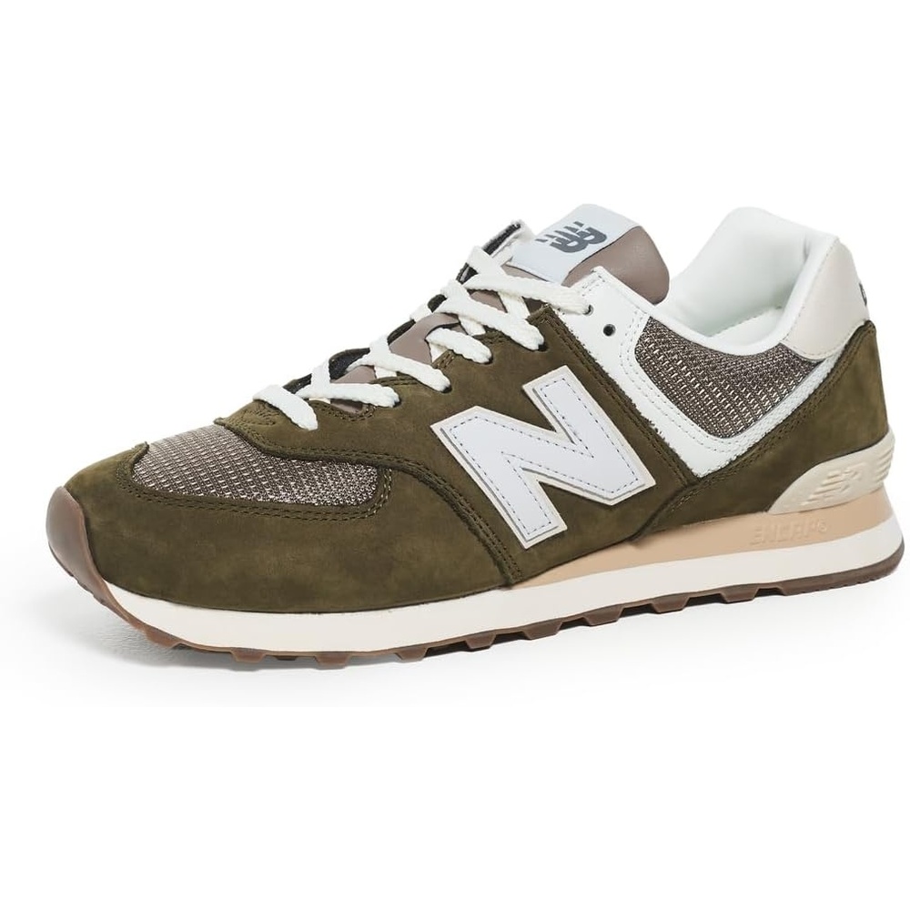 image:imageNew Balance UnisexAdult 574 SneakerCalciumsilver Metallic