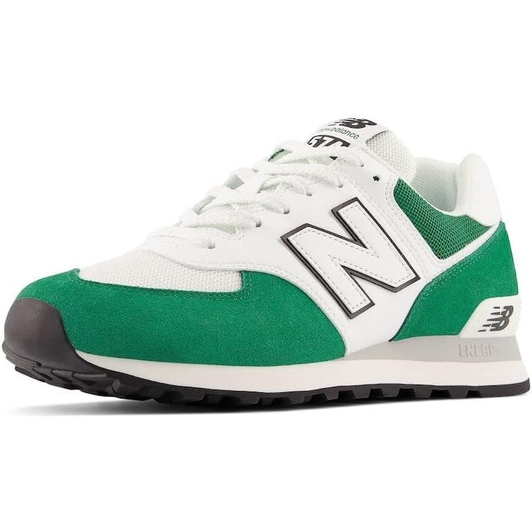 image:imageNew Balance UnisexAdult 574 V2  Casual ShoesGreenWhite