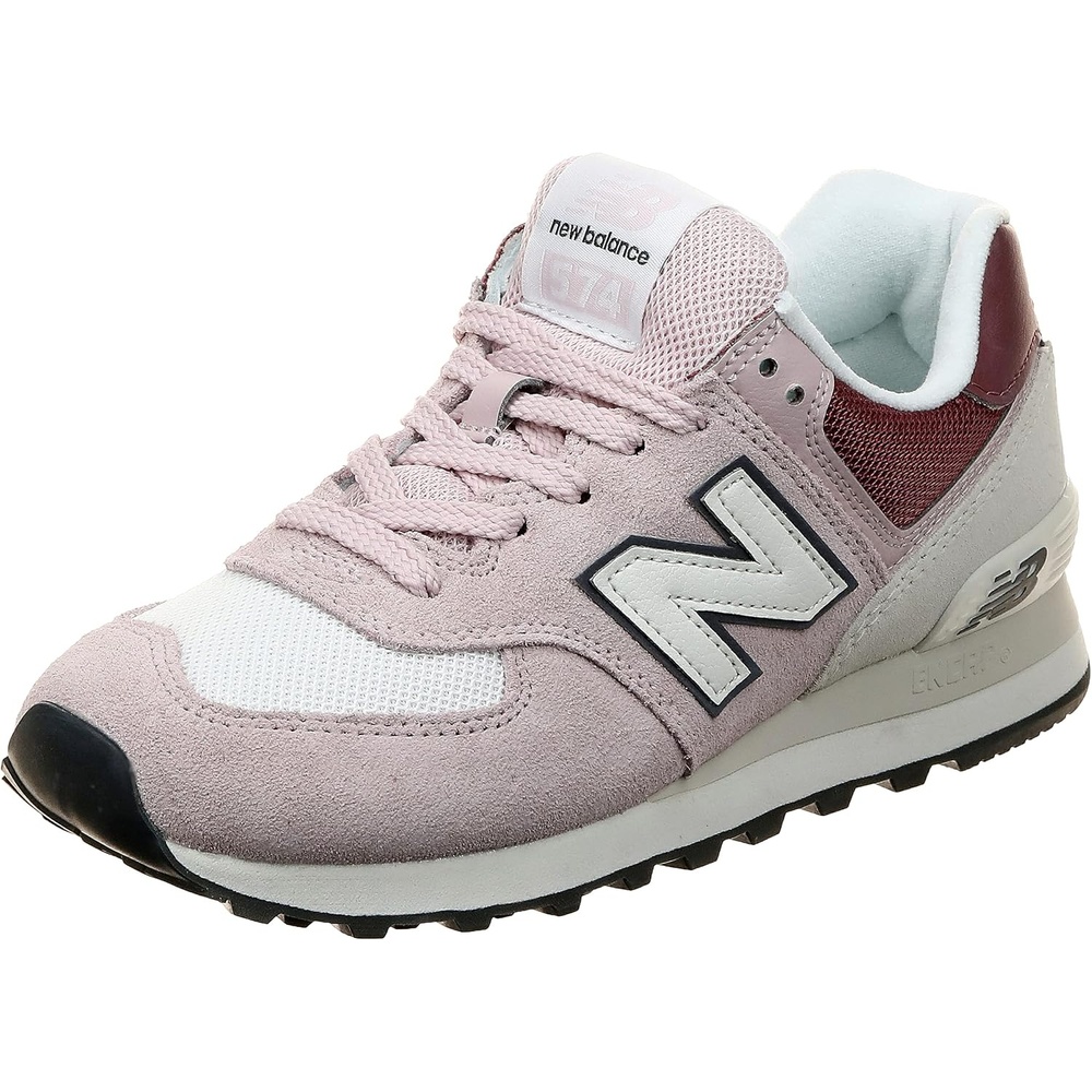 image:imageNew Balance UnisexAdult 574 V2  Casual ShoesPinkYellow