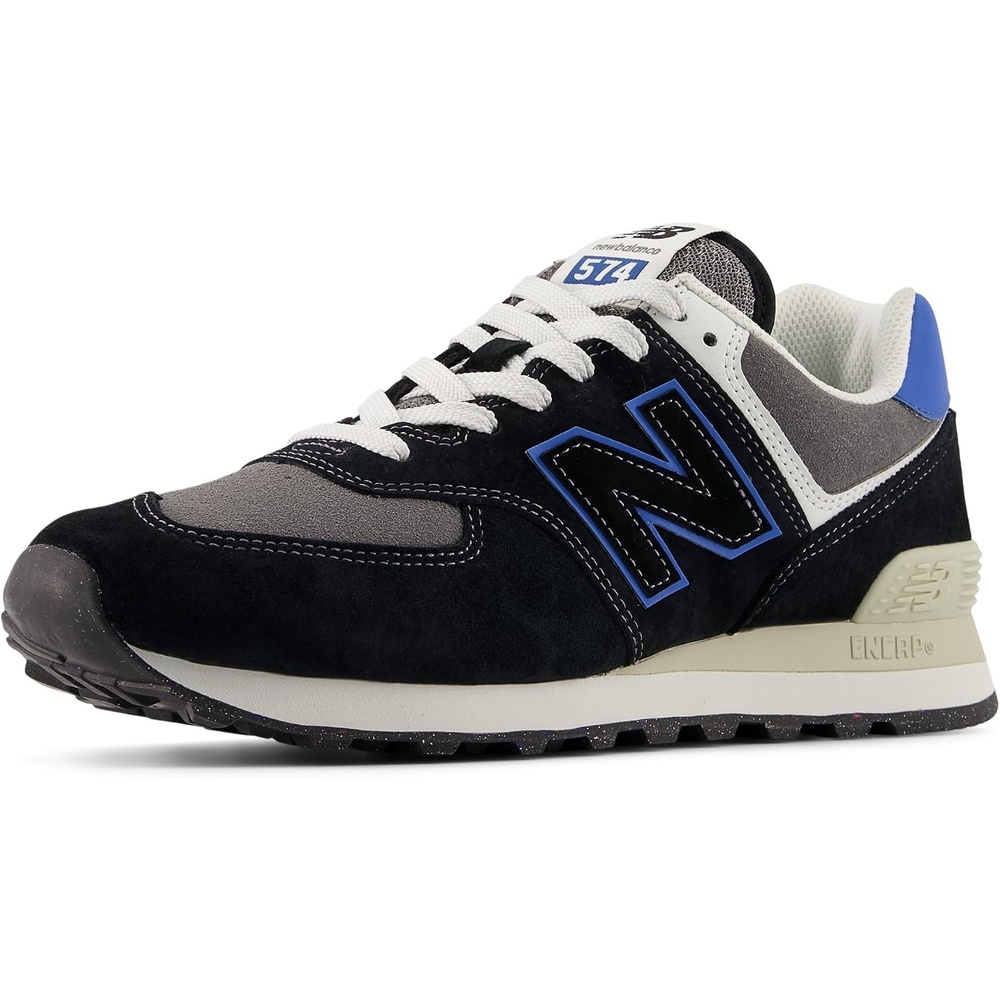 image:imageNew Balance UnisexAdult U574v1 Casual ShoesBlackBlue Agate