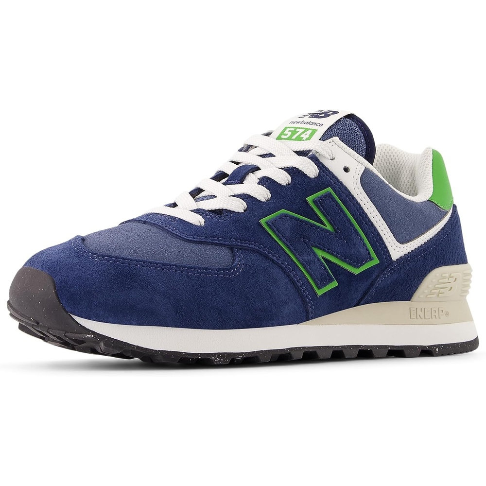 image:imageNew Balance UnisexAdult U574v1 Casual ShoesNb NavyAlpine Green