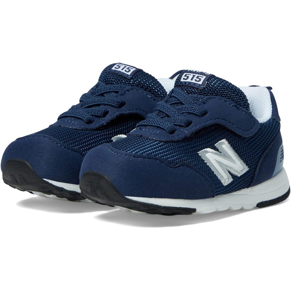 image:imageNew Balance UnisexBaby New Balance Kids 515 Newb Hook amp Loop Sneaker  Casual ShoesNb NavyWhite