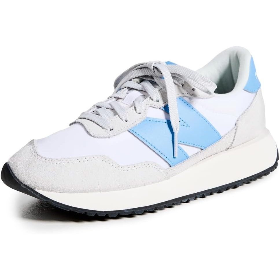 image:imageNew Balance Womens 237 V1 Sneaker Casual ShoesGrey MatterBlue HazeWhite
