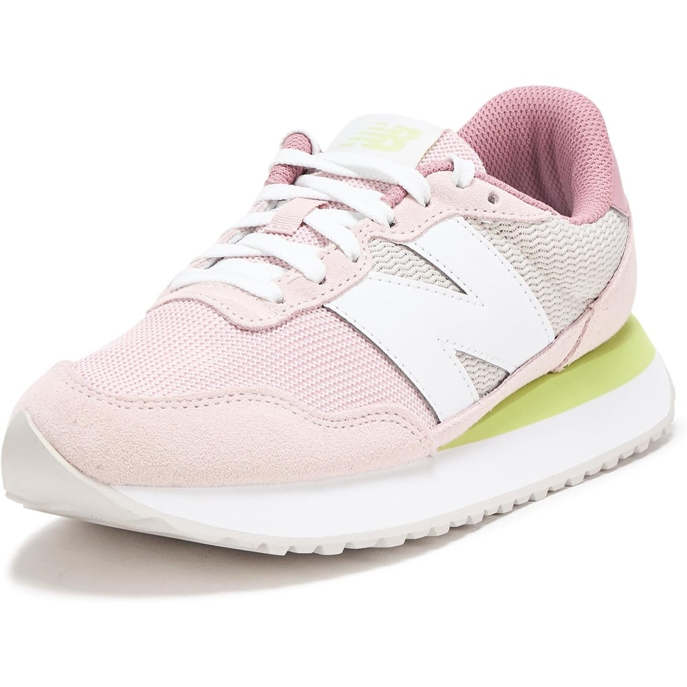 image:imageNew Balance Womens 237 V1 Sneaker Casual ShoesStone PinkNb 102 White
