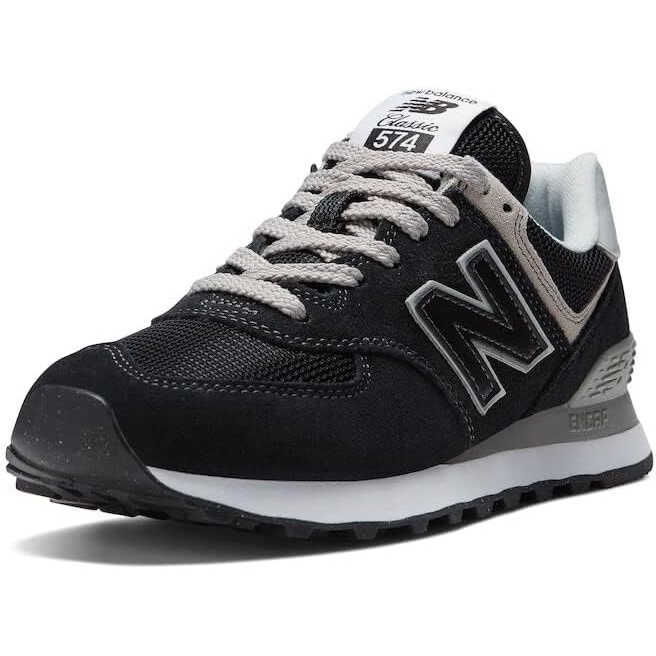 image:imageNew Balance Womens 574 Core SneakerBlackWhite