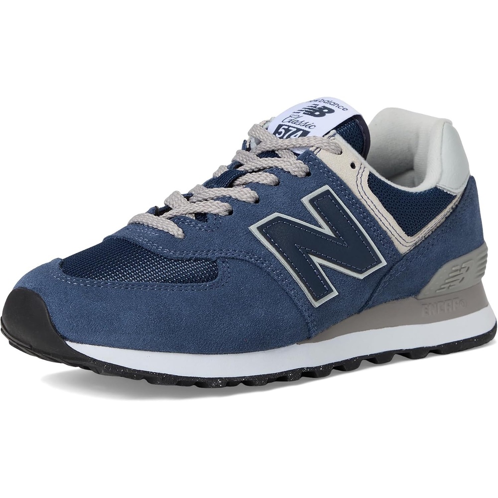 image:imageNew Balance Womens 574 Core SneakerNavy With White